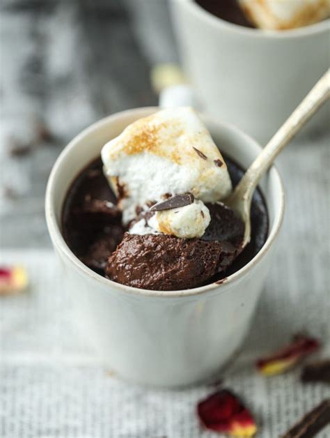 Hot Chocolate And Toasted Marshmallow Pots De Cr Me Recipe Best