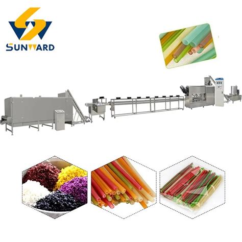 Rice Straw Fork Knives Making Machine Rice Biodegradable Straw Making