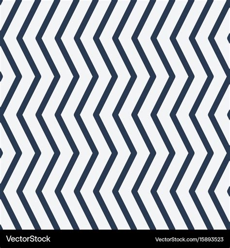 Seamless Pattern Zig Zag Royalty Free Vector Image