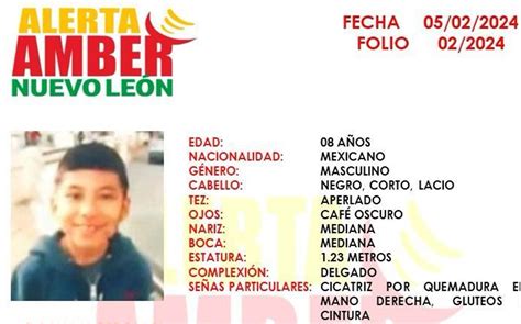 Alerta Amber Activada Por Desaparici N De Menor En Pesquer A