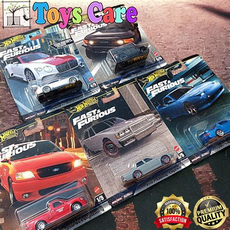 Hot Wheels Premium Rápido Y Furioso Toyota FJ Cruiser Nissan 180SX Bentley Continental Caprice
