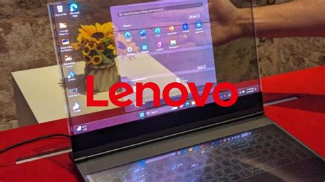 Lenovo Works On A Laptop With Transparent Screen Actualidad Gadget