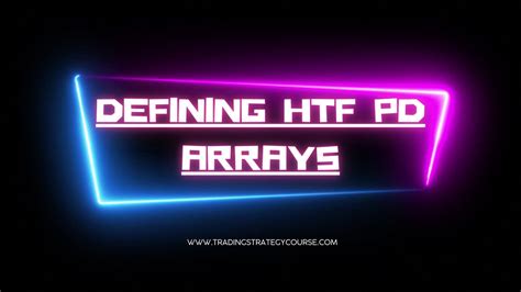 Decoding Htf Pd Arrays Understanding The Hierarchy Of Price Delivery Youtube