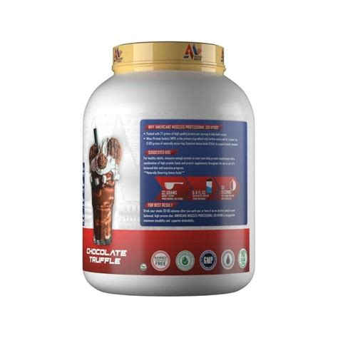 Professional ISO Hydro Protein Americanz Muscles Muscle Mastery Wave