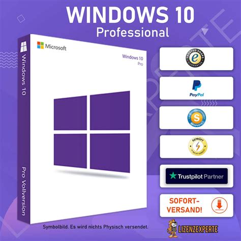 Windows 10 Professional / Pro | Lizenzexperte.de
