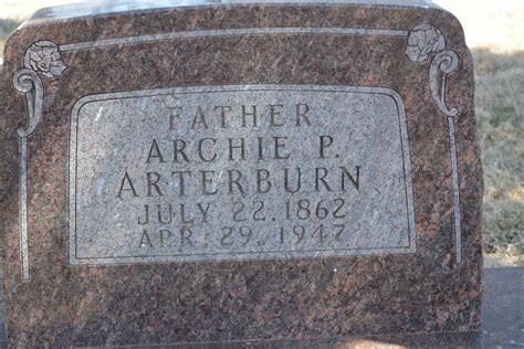 Archie P Arterburn Monumento Find A Grave