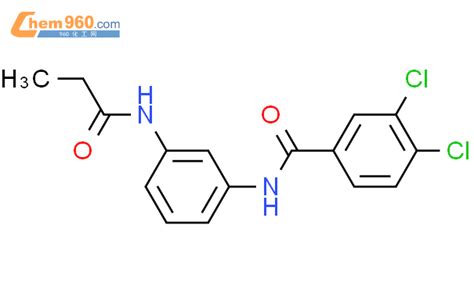 25256 33 1 Benzamide 3 4 Dichloro N 3 1 Oxopropyl Amino Phenyl CAS