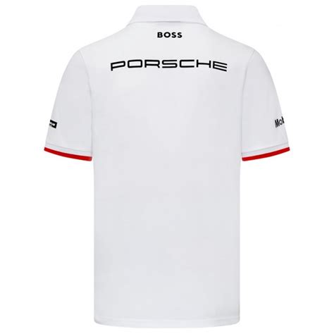 Porsche Motorsport Team Poloshirt White