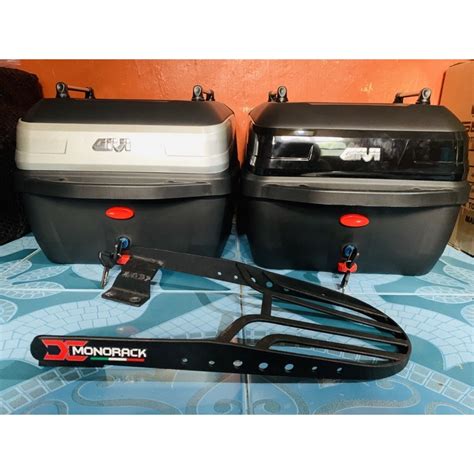 DC MONORACK BRACKET AND GIVI 36LITERS TOPBOX Shopee Philippines