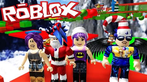 NAVIDAD ENTRE SALTOS CHRISTMAS OBBY ORIGINAL ROBLOX YouTube