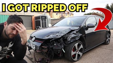 I Bought A Wrecked Vw Golf Gti Big Plans Youtube