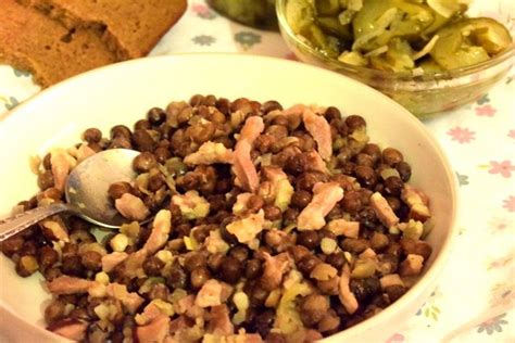 Серый горошек • Латвийская кухня