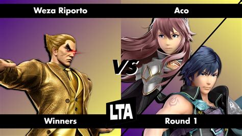 Low Tier Arena 20 Winners Round 1 Weza Riporto Kazuya Vs Aco Lucina