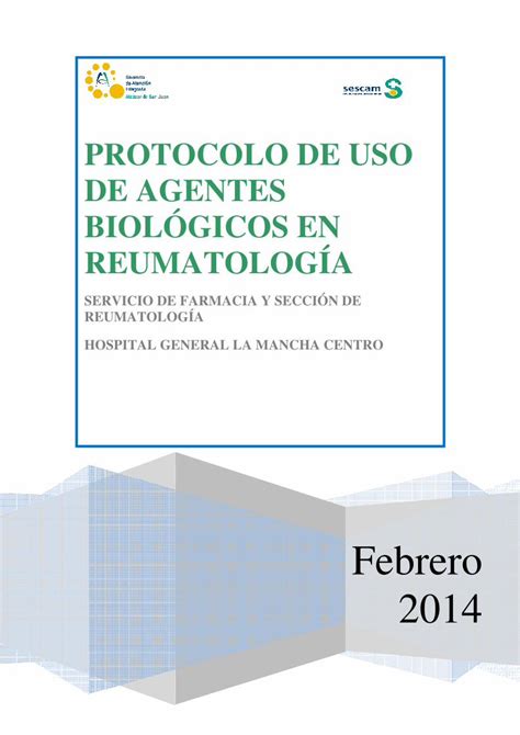 Pdf Protocolo De Uso De Agentes Biol Gicos En Tratamiento Y