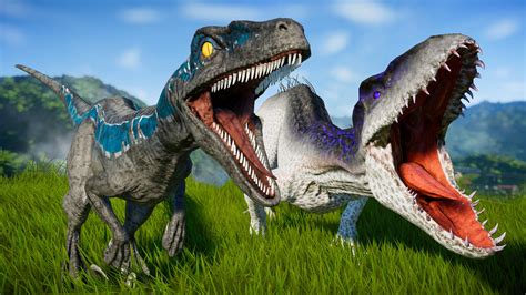 Blue Vs Indoraptor Wallpaper