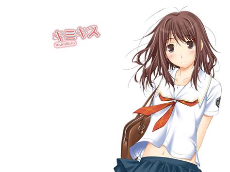 Brown Haired Female Anime Character Hd Wallpaper Wallpaper Flare