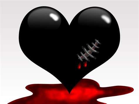 Black Heart The Symbol Of Love Strength And Resilience