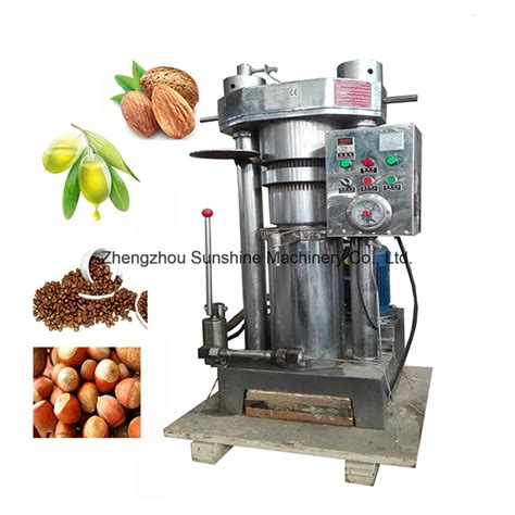 Kg Cocoa Pumpkin Extraction Hydraulic Cold Mini Oil Press Machine