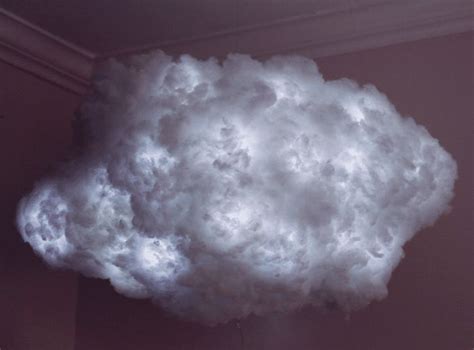 Diy Floating Cloud Light Will Illuminate Your Room With A Thunderstorm