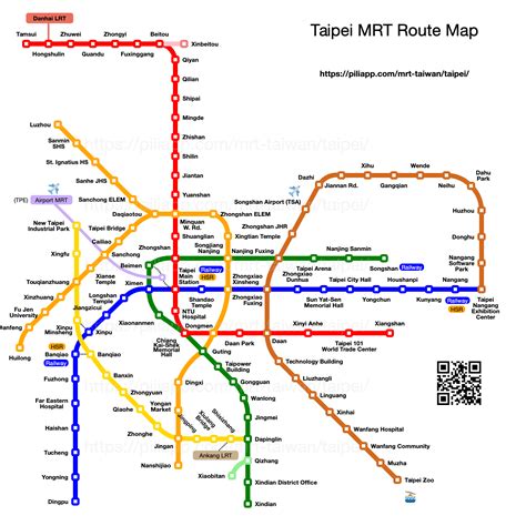 Mrt Map Taiwan: Taipei Metro Route Map – JMHO