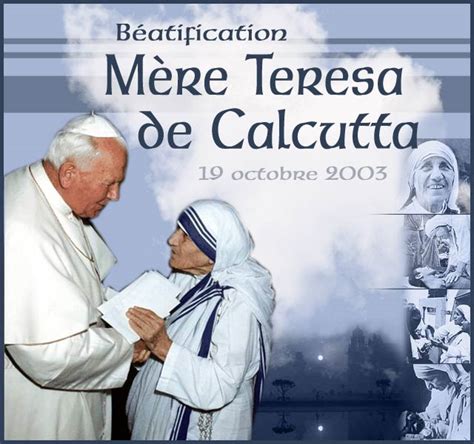 Beatification De Mère Teresa De Calcutta 19 Octobre 2003