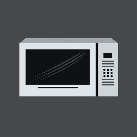 Grill Microwave Oven Vector Illustration For Graphic Design And