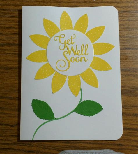 Get Well Get Well Homemade Cards I Card Wellness Supplies Diy