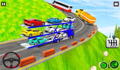 Truck Transport Car Game Transport Truck Modern Car Driving Games - Offroad Truck Driver Freight ...