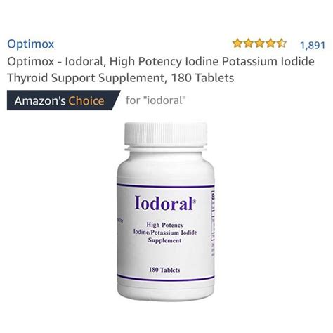 Jual Optimox Iodoral High Potency Iodine Potassium Iodide Thyroid