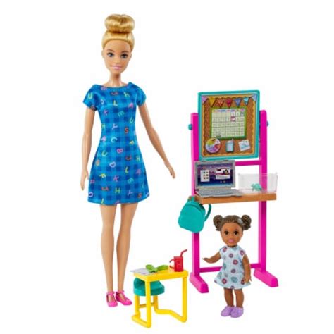 Mattel Barbie You Can Be Anything White Teacher Career Playset Ct