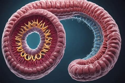 Parasitas De Vermes Redondos No Intestino Humano Ascariose Doen As Do