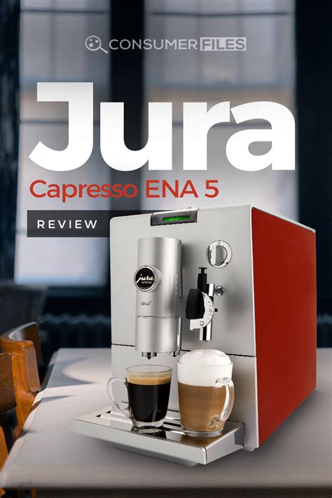 The Jura ENA 5 Automatic Coffee Machine Aims To Make Life Easier By