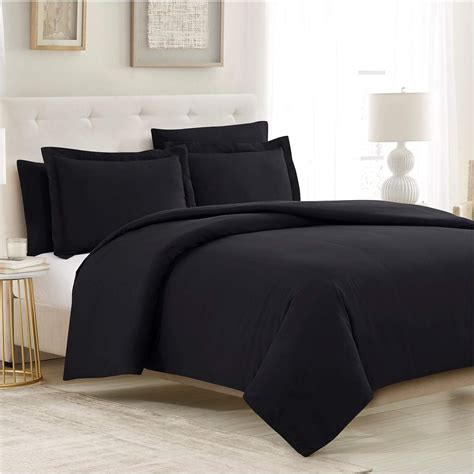 Amazon Mellanni Oversized Queen Duvet Cover Set 5 PC Iconic