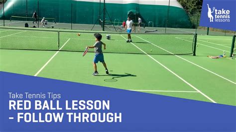 Tennis Tips Warm Up Drills For Juniors Red Ball Lesson Youtube