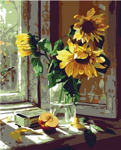 Sunflower Oil Painting | Home Decor Ideas