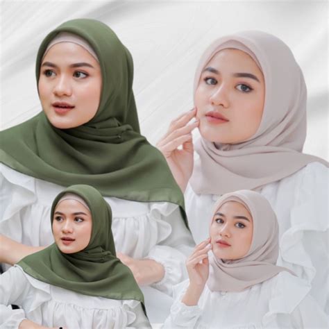 Jual Jilbab Bella Square Hijab Segiempat Kerudung Bella Square Termurah