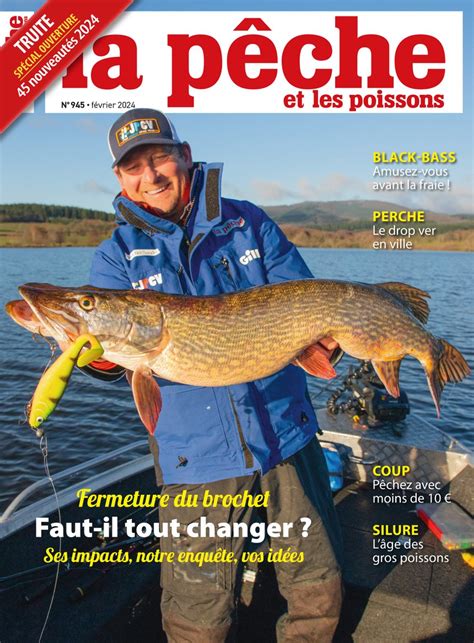 Gratuit les 1ères pages du n945 de La Pêche et les poissons février