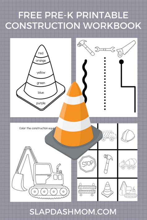 Free Homeschooling Printables For Preschool Preschool Construction