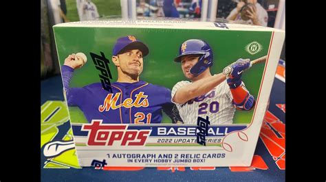 Topps Update Jumbo Hobby Box Opening Nice Numbered Relic And