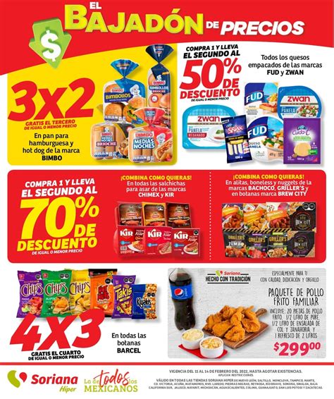 Ofertas Soriana Fin De Semana Al De Febrero