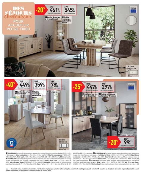 Catalogue Conforama du 15 février au 7 mars 2022 Vivre Discount