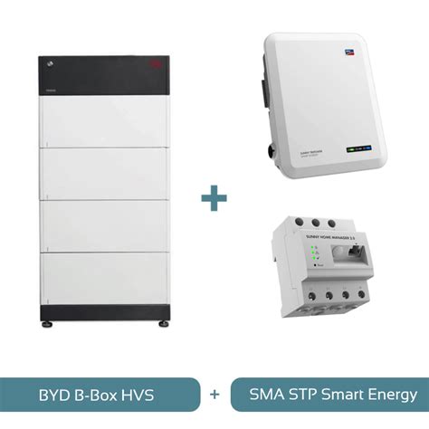 BYD Batteriespeicher Mit SMA Wechselrichter Kombiset Nic E Shop