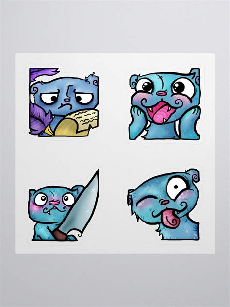 The Blue Stickers | MissOoky