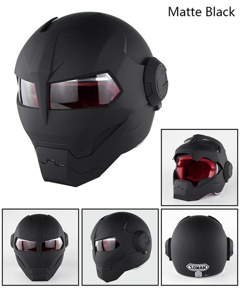 Mandalorian Motorcycle Helmet Dot Approved