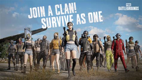 PUBG Battlegrounds Introduces New Clan System To The PC Version Of The