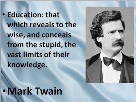 Mark Twain on Education