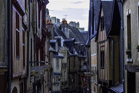 Street of Le Mans Old Town with Vintage Architecture in Le Mans, France ...