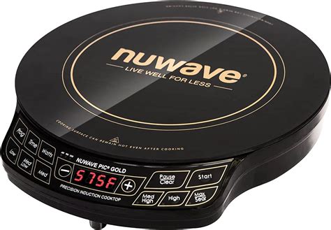 Estufa De Inducci N Nuwave Gold Precision Port Til Potente Con Una