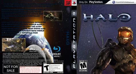 Halo PS3 Box Art by MathelHart on DeviantArt