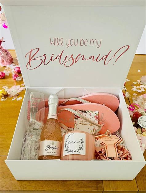 25 Best Bridesmaid Proposal Boxes What To Put In Them Hitched Co Uk